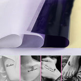 NNEDSZ 100X Tattoo Stencil Transfer Paper Spirit Thermal Carbon Tracing Copier Supplies