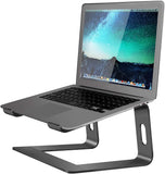 NNEDSZ Adjustable Portable Aluminium Laptop Stand Ergonomic Tray Holder Cooling Riser