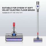 NNEDSZ LED Soft Roller Brush Head Floor Tool for DYSON V7 V8 V10 V11 Vacuum Cleaner
