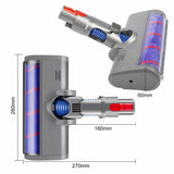 NNEDSZ LED Soft Roller Brush Head Floor Tool for DYSON V7 V8 V10 V11 Vacuum Cleaner