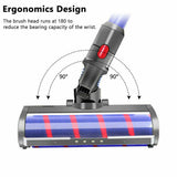 NNEDSZ LED Soft Roller Brush Head Floor Tool for DYSON V7 V8 V10 V11 Vacuum Cleaner