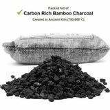 NNEDSZ 5PCS Air Purifying Bags Activated Bamboo Charcoal Freshener for Car Home Shoes 200g