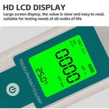 NNEDSZ 7 In 1 PH Meter TDS/EC/Salt/Temp Water Quality Monitor Tester Pen Pool Aquarium