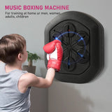 NNEDSZ Music Boxing Training Electronic Boxing Wall Target Glove Intelligent APP Combat