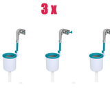 NNEDSZ 3PCS Surface Skimmer for Quick-Up Fast Set Frame Pool Paddling Pool Clean
