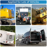 NNEDSZ 7'' Waterproof Monitor Reversing  Kit For Truck Caravan