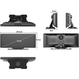 NNEDSZ 10.26" 4K Car Camera Carplay Android Car GPS Navigation Dashboard Video Recorder