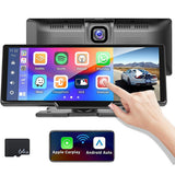 NNEDSZ 10.26" 4K Car Camera Carplay Android Car GPS Navigation Dashboard Video Recorder