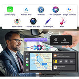NNEDSZ 10.26" 4K Car Camera Carplay Android Car GPS Navigation Dashboard Video Recorder