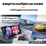 NNEDSZ 10.26" 4K Car Camera Carplay Android Car GPS Navigation Dashboard Video Recorder