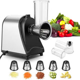 NNEDSZ Electric Grater Vegetable Food Rotary Drum Grater Chopper Slicer
