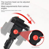NNEDSZ Cordless Brushless 4 Pole Pruning Shear Secateur With 2 Batteries Bush Cutter RED