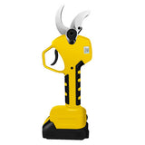 NNEDSZ Cordless Brushless 4 Pole Pruning Shear Secateur Bush Cutter yellow