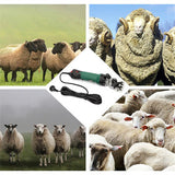 NNEDSZ 690W Electric Sheep Shears 2400R/Min 6 Speed Grooming Kit with 8 Grids Heat AU