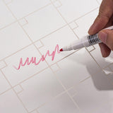 NNEDSZ Large Magnetic Fridge Whiteboard Weekly Calendar Planner Acrylic White Board Set