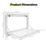 NNEDSZ Caravan Table Folding Picnic Camping Motorhome Outdoor Tables Locked 800x450mm