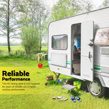 NNEDSZ Caravan Table Folding Picnic Camping Motorhome Outdoor Tables Locked 800x450mm