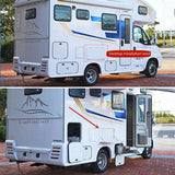 NNEDSZ Caravan Table Folding Picnic Camping Motorhome Outdoor Tables Locked 800x450mm