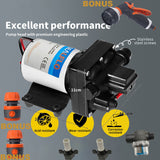 NNEDSZ 12V SEALFLO Water Pump High Pressure Self-priming rv Camping Boat 70PSI 11.3L/M