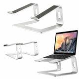 NNEDSZ Portable Aluminium Laptop Stand Ergonomic Tray Holder Cooling Riser