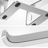 NNEDSZ Portable Aluminium Laptop Stand Ergonomic Tray Holder Cooling Riser