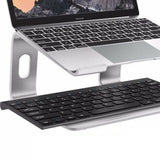 NNEDSZ Portable Aluminium Laptop Stand Ergonomic Tray Holder Cooling Riser
