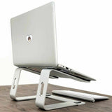 NNEDSZ Portable Aluminium Laptop Stand Ergonomic Tray Holder Cooling Riser