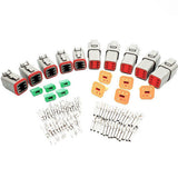 NNEDSZ 5 Set Deutsch DT 6 Way Pin Male/Female Kit Electrical Connector Plug Waterproof
