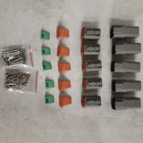 NNEDSZ 5 Set Deutsch DT 6 Way Pin Male/Female Kit Electrical Connector Plug Waterproof
