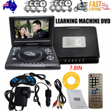 NNEDSZ 7Inch Portable Dvd Player CD Card Hd 16:9 Lcd Large 270-Degree Rotation Screen