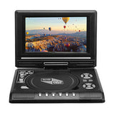 NNEDSZ 7Inch Portable Dvd Player CD Card Hd 16:9 Lcd Large 270-Degree Rotation Screen