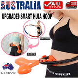 NNEDSZ Smart Auto-Spinning Hula Hoop Lose Weight Exercise Detachable Portable LCD AU