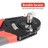 NNEDSZ BLACK??1700X Deutsch DT Connector Kit Genuine Deutsch Crimp Tool Auto Marine