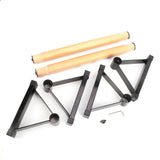 NNEDSZ 1 Pair Parallettes Set Push-up Parallel Bar Stretch Double Rod Stand Fitness