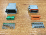 NNEDSZ Deutsch DT 12-Way 12 Pin Electrical Connector Waterproof Plug Kit