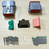 NNEDSZ Deutsch DT 12-Way 12 Pin Electrical Connector Waterproof Plug Kit