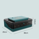 NNEDSZ Digital Led Fully Automatic 25 Egg Incubator Hatch Turning Chicken Eggs Poultry