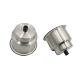 NNEDSZ 4PCS Stainless Drink Cup Holder Insert for Boat/Car/Truck RV/Camper/Yacht/Sofa