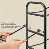 NNEDSZ Basketball Soccer Storage Rack Sport Ball Organizer Ball Holder Display Stand With Basket