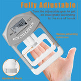 NNEDSZ Digital Dynamometer Hand Grip Strength Muscle Tester Electronic Power Measure