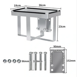 NNEDSZ 20L Jerry Can Holder Galvanized Steel 4x4 Camper Trailer Caravan Offroad AU