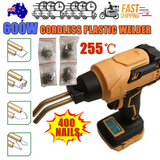 NNEDSZ Cordless Plastic Welder Hot Stapler Bumper Repair Welding Machine +400 Staples