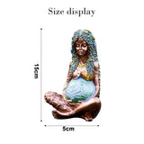 NNEDSZ Millennial Gaia Mother Earth Goddess Art Statue Figurine for Home Decor Garden