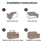 NNEDSZ Sofa Covers Seater High Stretch Lounge Slipcover Protector Couch Cover