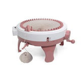 NNEDSZ 48 Needles DIY Knitting Machine Weaving Swift Yarn Fiber String Ball Wool Winder