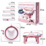 NNEDSZ 48 Needles DIY Knitting Machine Weaving Swift Yarn Fiber String Ball Wool Winder