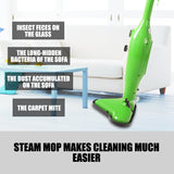 NNEDSZ 12 in 1 Multi Foldable Steam Mop Handheld Floor Steamer Carpet Cleaning Cleaner