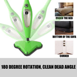 NNEDSZ 12 in 1 Multi Foldable Steam Mop Handheld Floor Steamer Carpet Cleaning Cleaner
