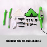 NNEDSZ 12 in 1 Multi Foldable Steam Mop Handheld Floor Steamer Carpet Cleaning Cleaner