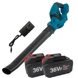 NNEDSZ Cordless Garden Leaf Dust Blower Handheld For  With 2Battery & Charger 36V